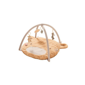 Tapis d'Éveil Bébé Veloudoux Fluffy la Vache - Activités Sensorielles et Motricité