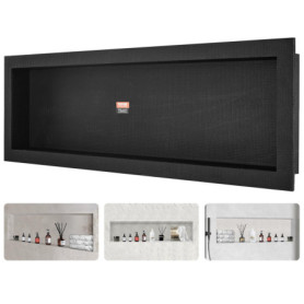 Niche de Douche VEVOR 40,6 x 127 cm - Organiseur Moderne et Pratique