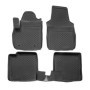 Tapis de Sol Antidérapant en Caoutchouc TPE pour Fiat Panda 2 (2003-2012) - Noir