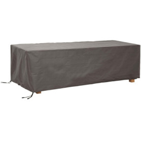 Housse de Protection Rectangulaire pour Table de Jardin jusqu'à 300 cm - Gris