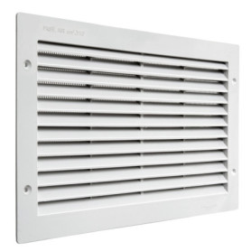 Grille de Ventilation Rectangulaire 380 x 230 mm - Blanc