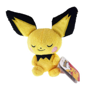 Peluche Pichu Dormeur - 5 pouces de douceur Pokémon