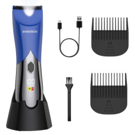 Tondeuse Rechargeable BarberBoss Étanche avec Écran LED