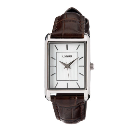 Montre Femme Lorus Analogique en Cuir Brun RG289VX9