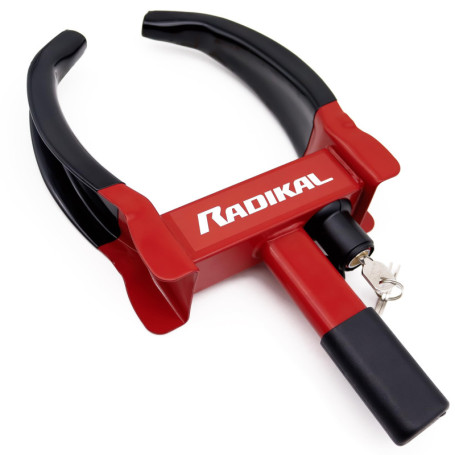Antivol de Roue RADIKAL RK1001 - Sabot Sécurisé pour Voiture et Remorque