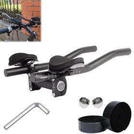 Guidon Aérodynamique Antidérapant HOMURY pour Vélo de Course et Triathlon