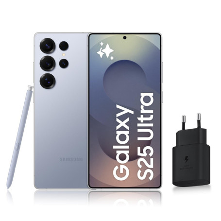 Samsung Galaxy S25 Ultra - Smartphone Android 5G avec 1 To et Chargeur Rapide 25W - Bleu Titane