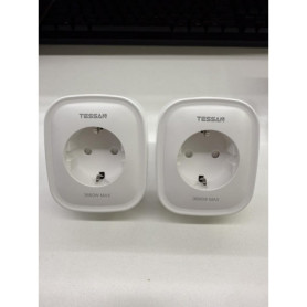TESSAN Lot de 2 Prises Connectées Intelligentes WiFi avec Commande Vocale