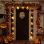 Guirlande Lumineuse Halloween SULOLI 3M avec Fantômes et Chauves-Souris