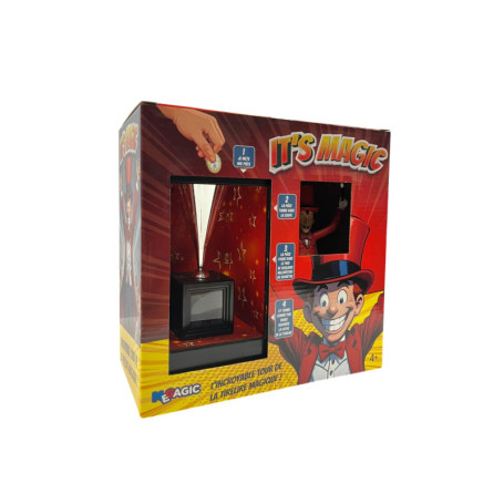 Tirelire Magique Rouge - Illusion d'Optique pour Enfants et Adultes