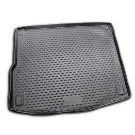 Tapis de Coffre Antidérapant en Caoutchouc pour VW Touareg 2 - Noir