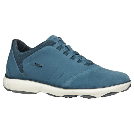Sneakers Nebula en Cuir Suédé Bleu pour Homme - Geox