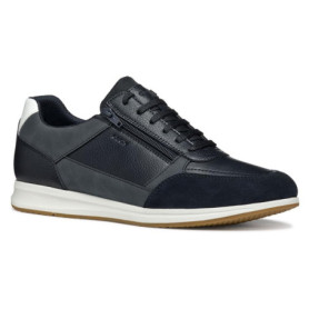 Baskets Geox U Avery A pour Homme - Respirantes et Antidérapantes, Navy, Taille 46 EU