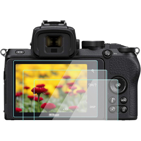 Lot de 3 films de protection en verre trempé pour Nikon Z50