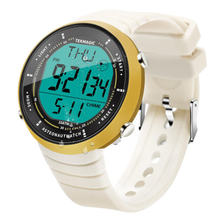 Montre de Sport Numérique Étanche 10 ATM avec Chronographe et Réveil