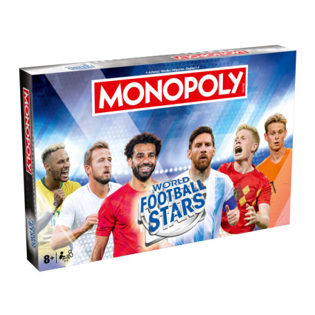 Monopoly World Football Stars - Jeu de Société Football pour 2 à 6 Joueurs