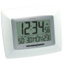 Horloge Radio-Pilotée Argent avec Affichage Température - Techno Line WS8100