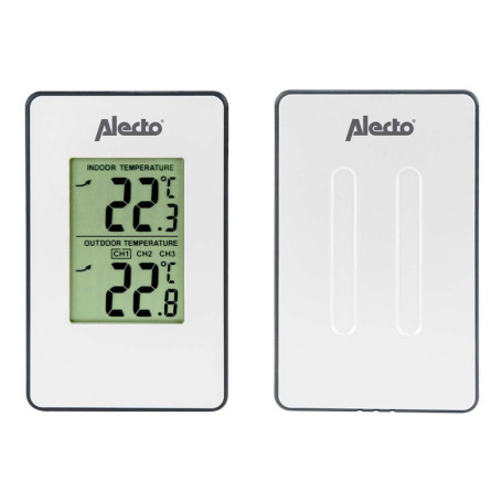 Station Météo Alecto WS-1050 - Thermomètre Numérique Sans Fil avec Grand Écran