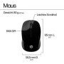 Souris Sans Fil HP 200 - Confort Ambidextre et Connectivité USB