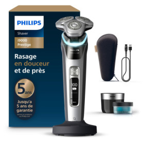 Philips Rasoir i9000 Prestige - Rasoir Électrique Sec et Humide avec Technologie Skin IQ