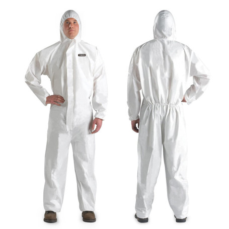 Combinaison de Protection Jetable YIBER - Hazmat Suit en 7 Tailles