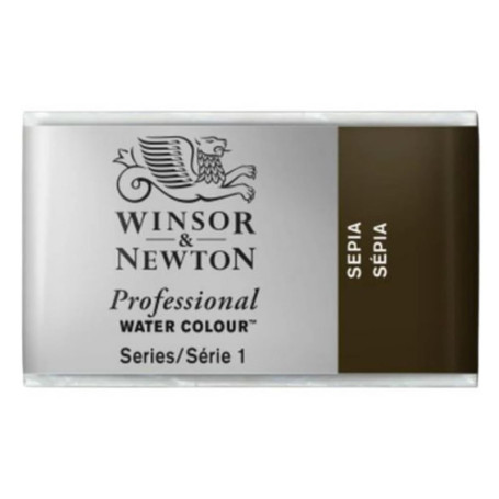 Peinture Aquarelle Professionnelle Winsor & Newton - Sépia, Haute Luminosité