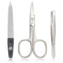 Trousse de Toilette en Cuir Nappa Turquoise - Set de 3 Pièces Pfeilring