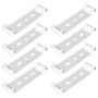 Lot de 8 Clips de Fixation pour Tubes Lumineux LED - Installation Facile et Durable