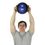 Médecine-Ball Double Poignée Bleu 10,9 kg pour Entraînement Musculaire