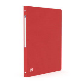 Classeur OXFORD Memphis A4 Rouge 20mm - Résistant et Pratique