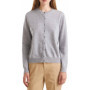Cardigan en Laine Mérinos Gris Femme - United Colors of Benetton