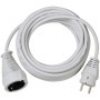 Rallonge Électrique Brennenstuhl 10 m IP20 H05VV-F3G1,5 - Blanc