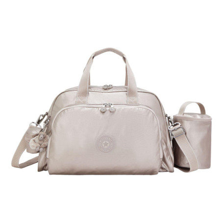 Kipling Camama Sac à Langer Métallique Argenté pour Bébé
