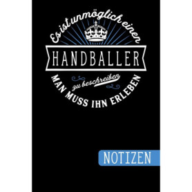 Carnet de Notes pour Handballers - Journal Pratique avec 100 Pages Lignées