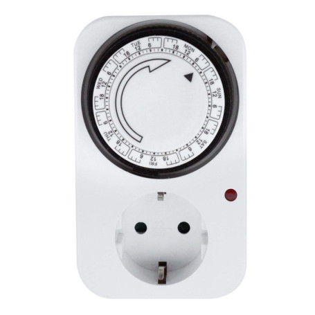 Prise Programmable Aigostar 3680W avec Minuterie Hebdomadaire