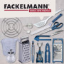 Tire-bouchon de serveur Fackelmann Essential Doublepull en acier inoxydable