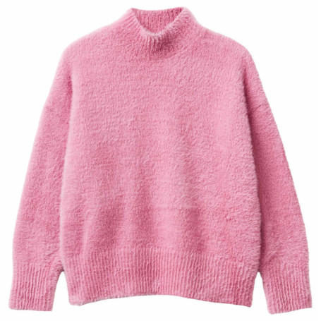 Pull en Tricot Rose pour Filles - United Colors of Benetton