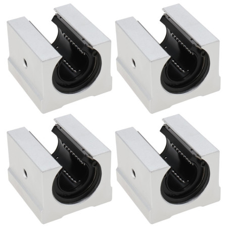 ECSiNG Lot de 4 Blocs de Roulement Linéaires SBR20UU pour Imprimantes 3D