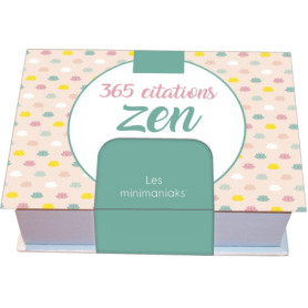 Minimaniak 365 : Citations Zen pour une Année Sereine