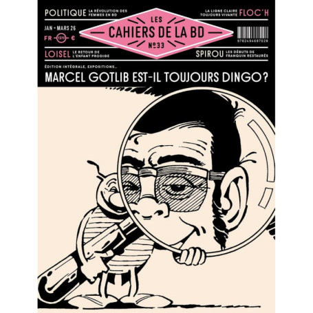 Les Cahiers de la BD N°33 - Magazine de Bandes Dessinées