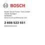 Bosch Embouts PRO Robertson Impact - 2 pièces pour Visseuse