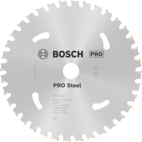 Lame de Scie Circulaire Bosch PRO Steel pour Acier - 173 mm, 36 Dents
