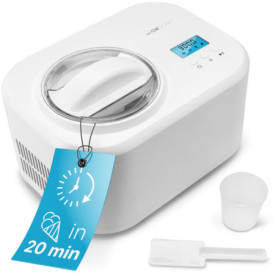 Machine à Glace Clatronic ICM 3799 avec Compresseur Automatique - 1L