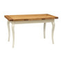 Table à Manger Extensible en Bois Massif Biscottini - Charme Country Made in Italy