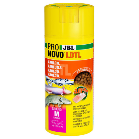 JBL PRONOVO Granulés Alimentaires pour Axolotls et Tritons - 250ml