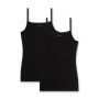 Lot de 2 Débardeurs Filles Sanetta en Noir - Confort Optimal