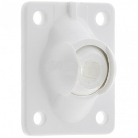 Guide à Rotule pour Volet Roulant - Platine 51x41mm Pivotement 45°