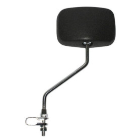 Rétroviseur Vélo Universel Noir 110x80mm avec Fixation Réglable