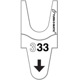 Meto Turn-O-Matic Tickets T90 3D - 24 000 Étiquettes Blanches Numérotées