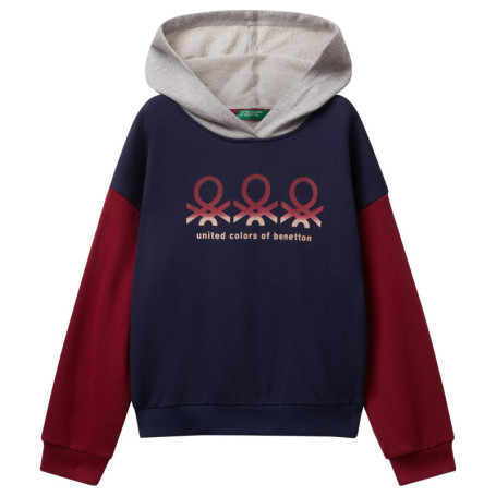 Sweat à Capuche Multicolore pour Enfant - United Colors of Benetton